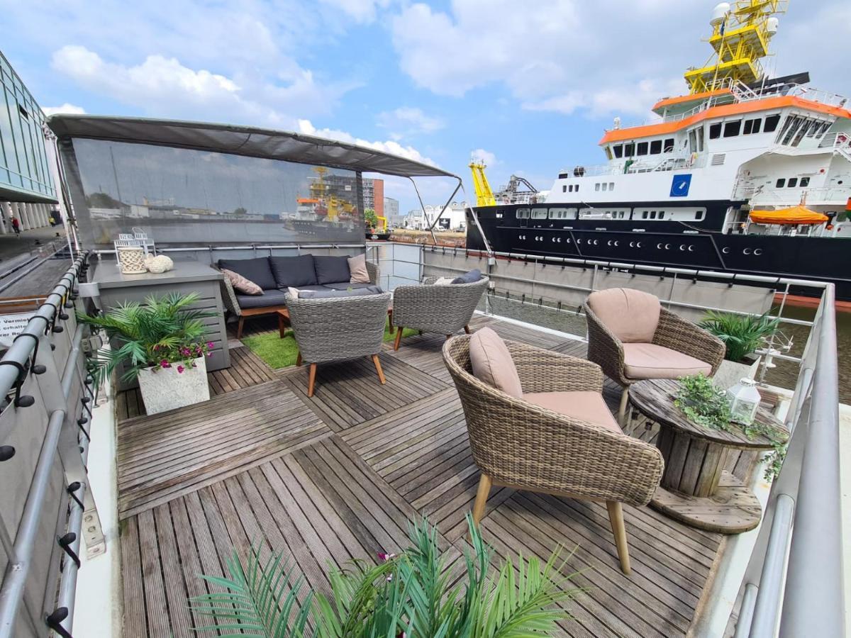 Hausboot Lobster Bremerhaven Exteriér fotografie